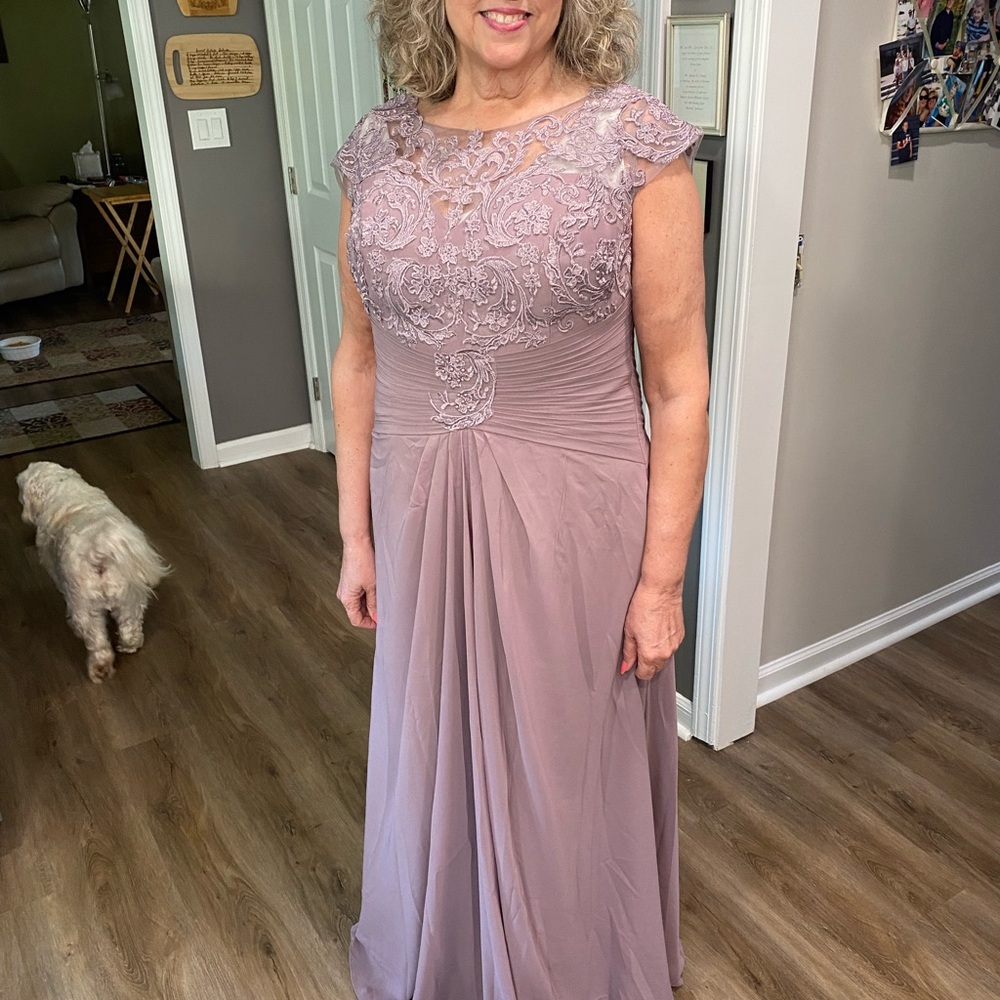 Floor length gown